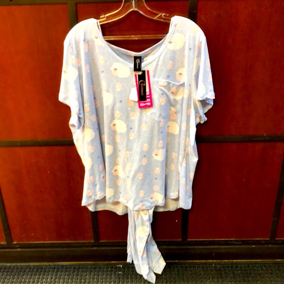 Women’s Poly Spandex Short Sleeve Two Piece Set - Picture 1 of 4